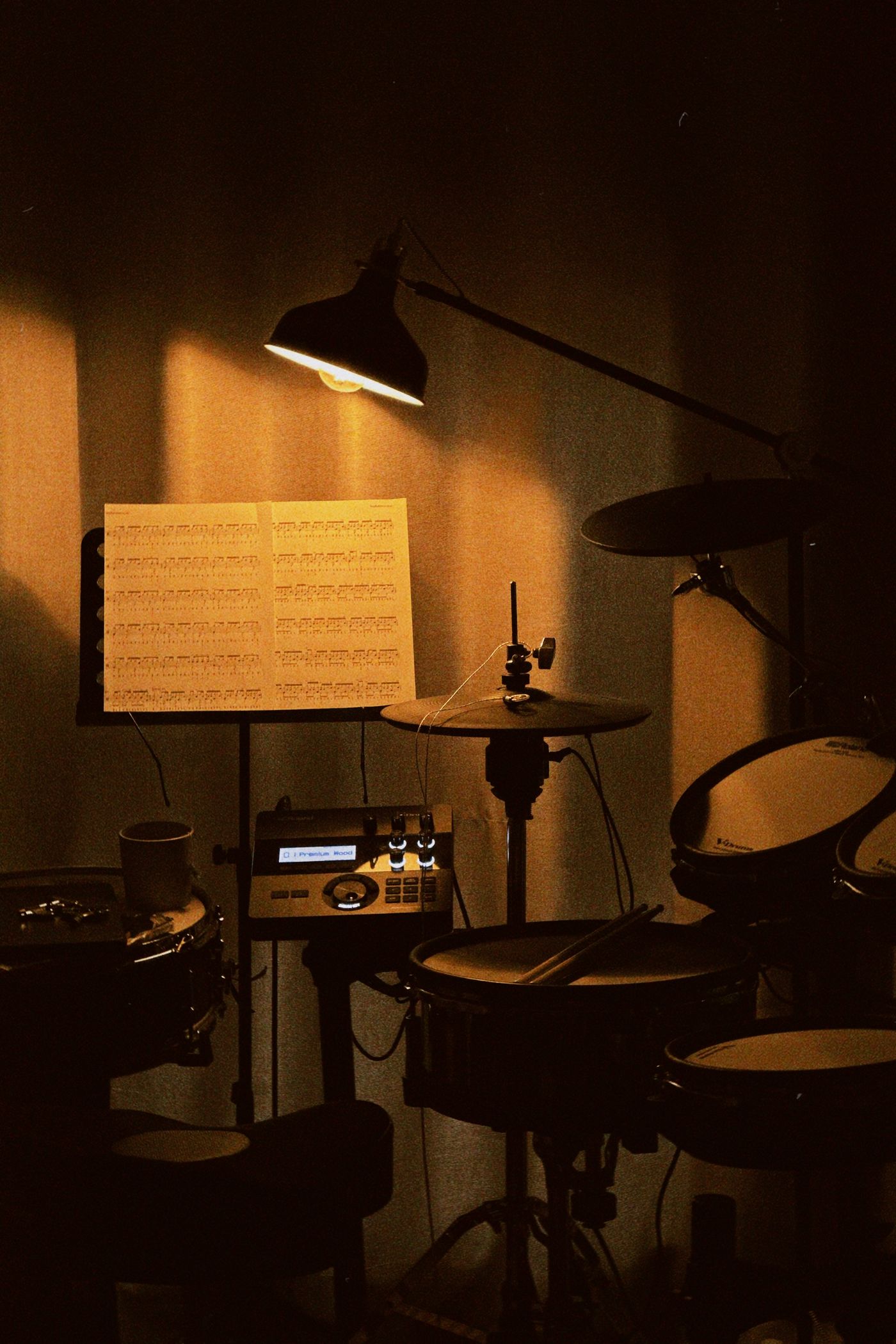 Drums class at the center